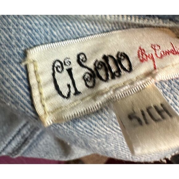 Ci Sino Youth Denim Jean Jacket Size Small Sku 1500 - Picture 13 of 13